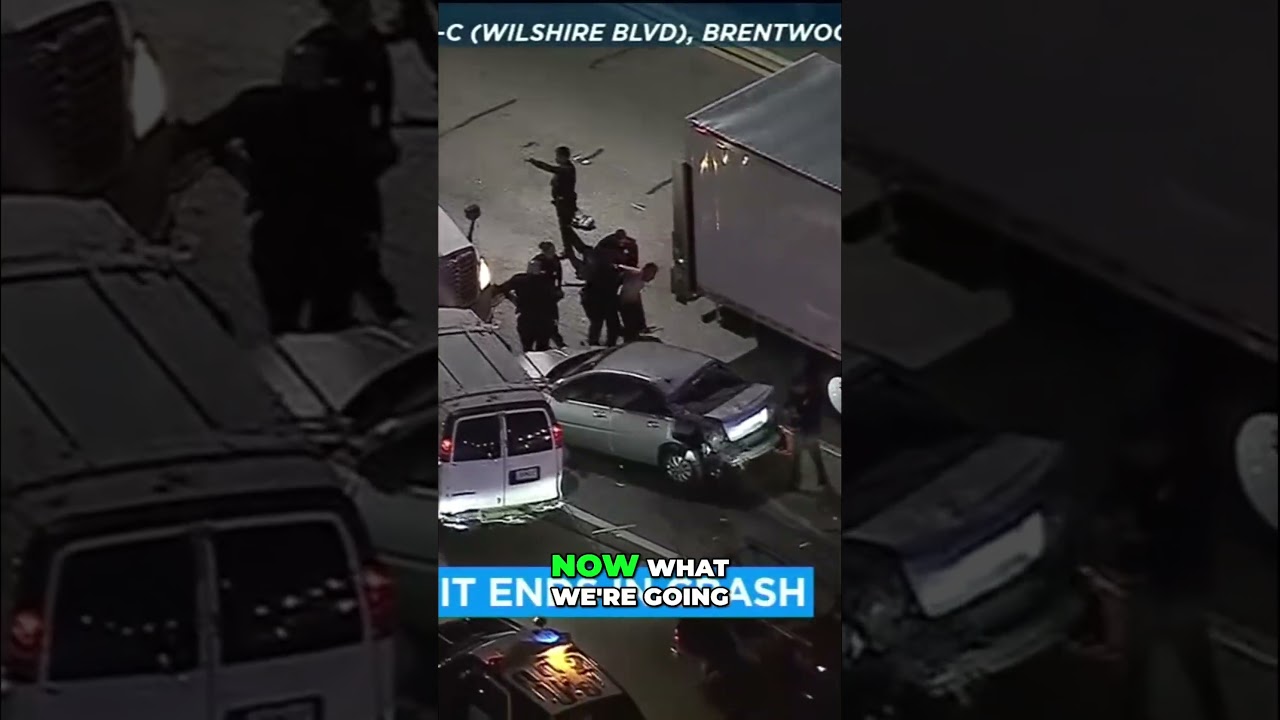 High speed Chase Ends in Massive Crash 