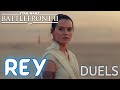 Star Wars Battlefront 2 | Lightsaber Duels Montage: Rey