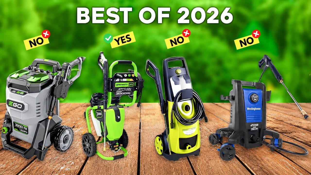 Top 10 Best Electric Pressure Washers 2026 – Powerful Cleaning Made ...