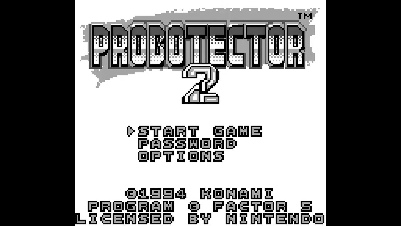 Game Boy Longplay [100] Probotector 2 (EU) - YouTube