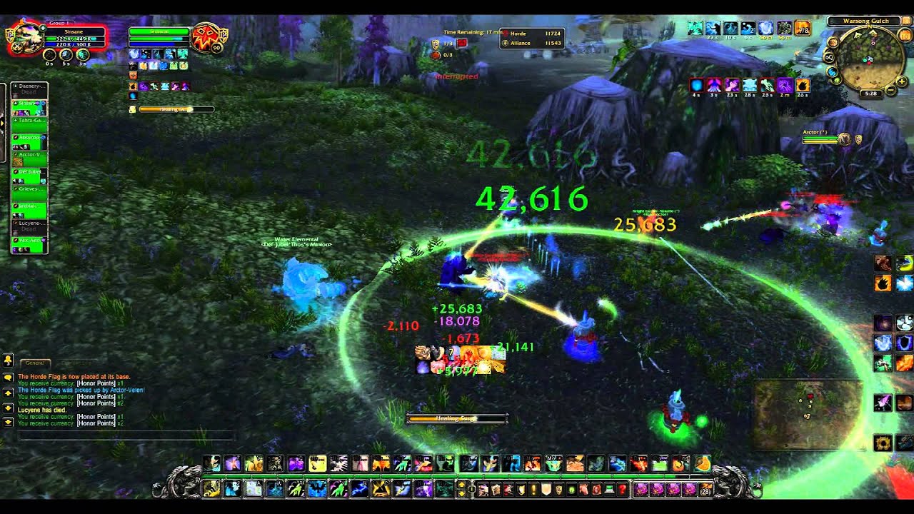 5.4 Resto Shaman RBGs