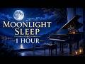Moonlight Sleep Piano Music 1 Hour | Deep Sleep, Relaxing Piano, Meditation Music