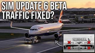 Did Sim Update 6 finally fix the MSFS 2024 live traffic pushback bug
