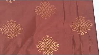 Kolam saree premium Kanchi semi soft silk 1200 free shipping screenshot 3