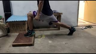 Jump Attack ( Fire ) - Phase 1 Week 1 Day 1 - Relentless Leg - ( Lunge hold  And Lunge pump )