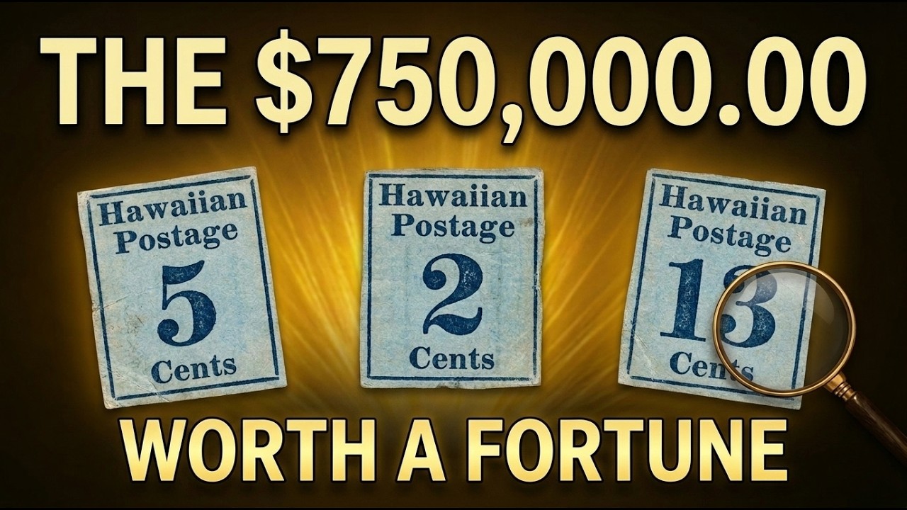 The Legendary Hawaiian Stamps Worth Hundreds Of Thousands - YouTube