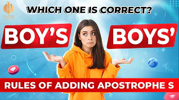 [Boy's] and [Boys'] | Apostrophe S ('S) Rules