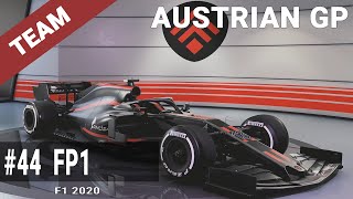 44 f1 2020 - austriangp fp1 my team ...