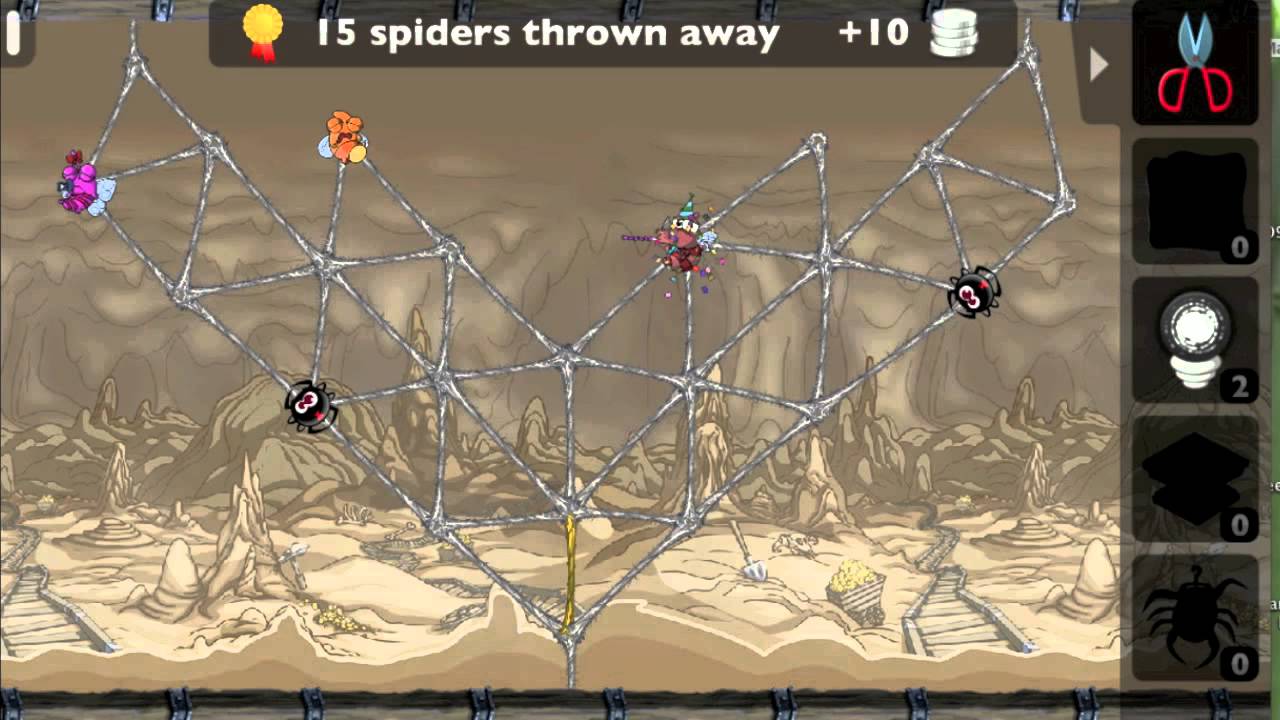 Greedy spiders 2 walkthrough 2 Greedy spiders 2 walkthrough 2