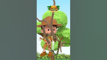 A FLYING SNAKE?! 🐍 | Leo the Wildlife Ranger | #shorts #education #kids