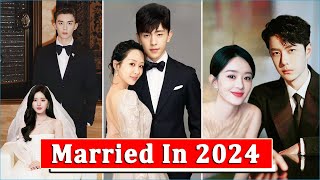 Top 10 CDrama Couples To Get Married In 2024 || Leo Wu || Deng Lun || Wang Yibo