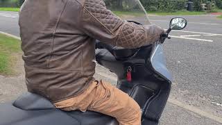 2001 YAMAHA XP500 TMAX TEST RIDE.