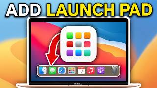 How To Add Launchpad To Dock On Mac (WORKING 2026!)
