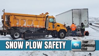 Winter Safety: Avoid Snow Plow Collisions in Wyoming