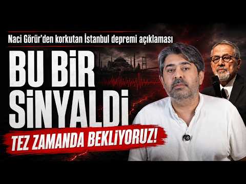 Naci Görür’den korkutan İstanbul depremi açıklaması: BU BİR SİNYALDİ. TEZ ZAMANDA BEKLİYORUZ!