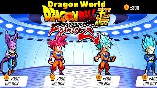 ACHEI O MELHOR JOGO DE LUTA DO DRAGON BALL SUPER - DRAGON WOLRD: SAIYAN WARRIOR !