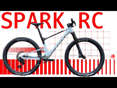 🚀 2025 Scott Spark RC Team Issue | Cumulus White & Carbon Black | Ultimate XC Race Bike!