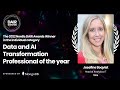 Data and ai transformation professional of the year  nordic dair awards 2022