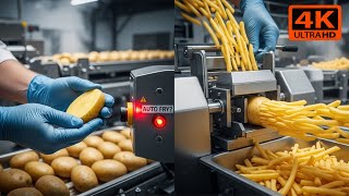 French Fries Factory Amazing Production Process Full Process