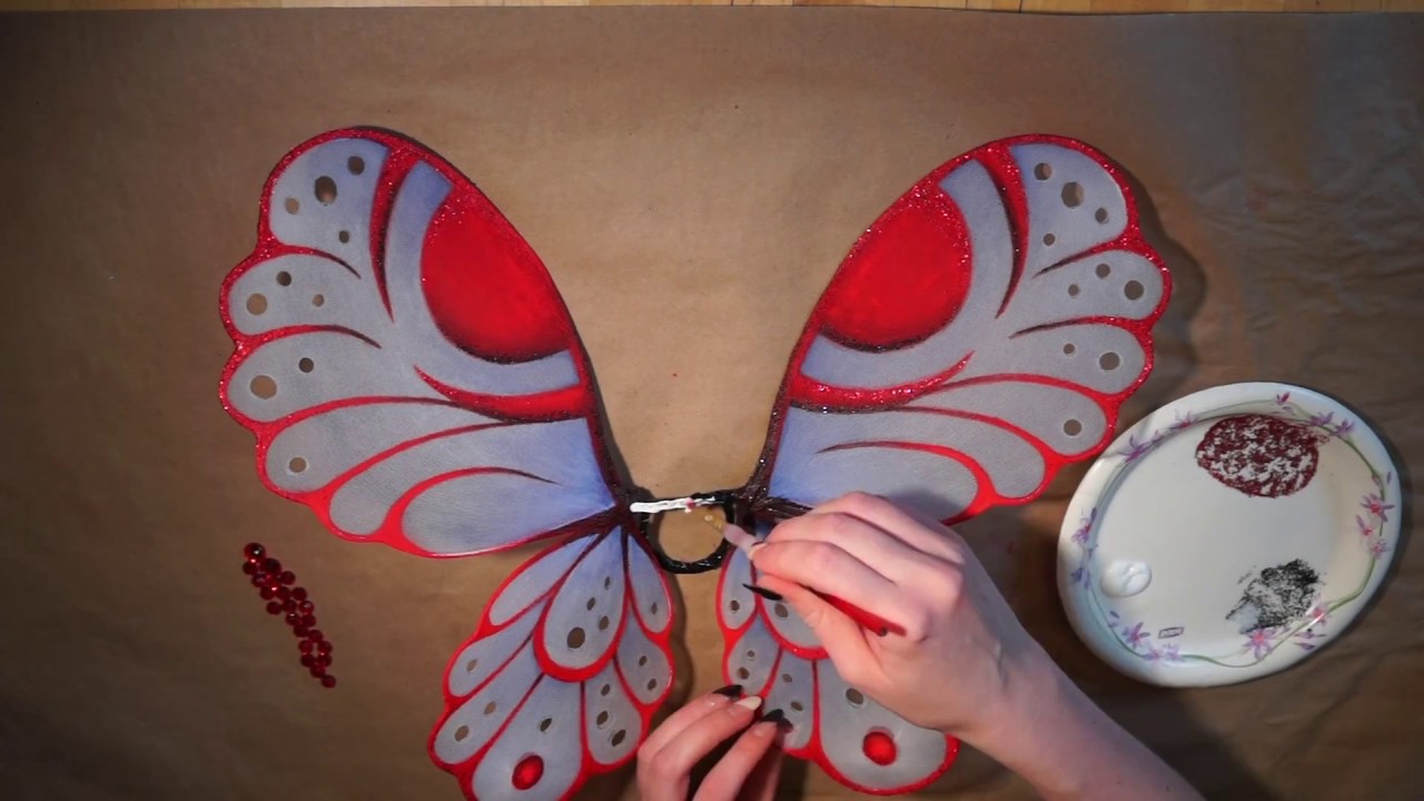 Scarlet Fairy Wings Time Lapse