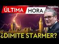 ÚLTIMA HORA: ¿DIMISIÓN DE KEIR STARMER? El primer ministro británico comparece desde Downing Street