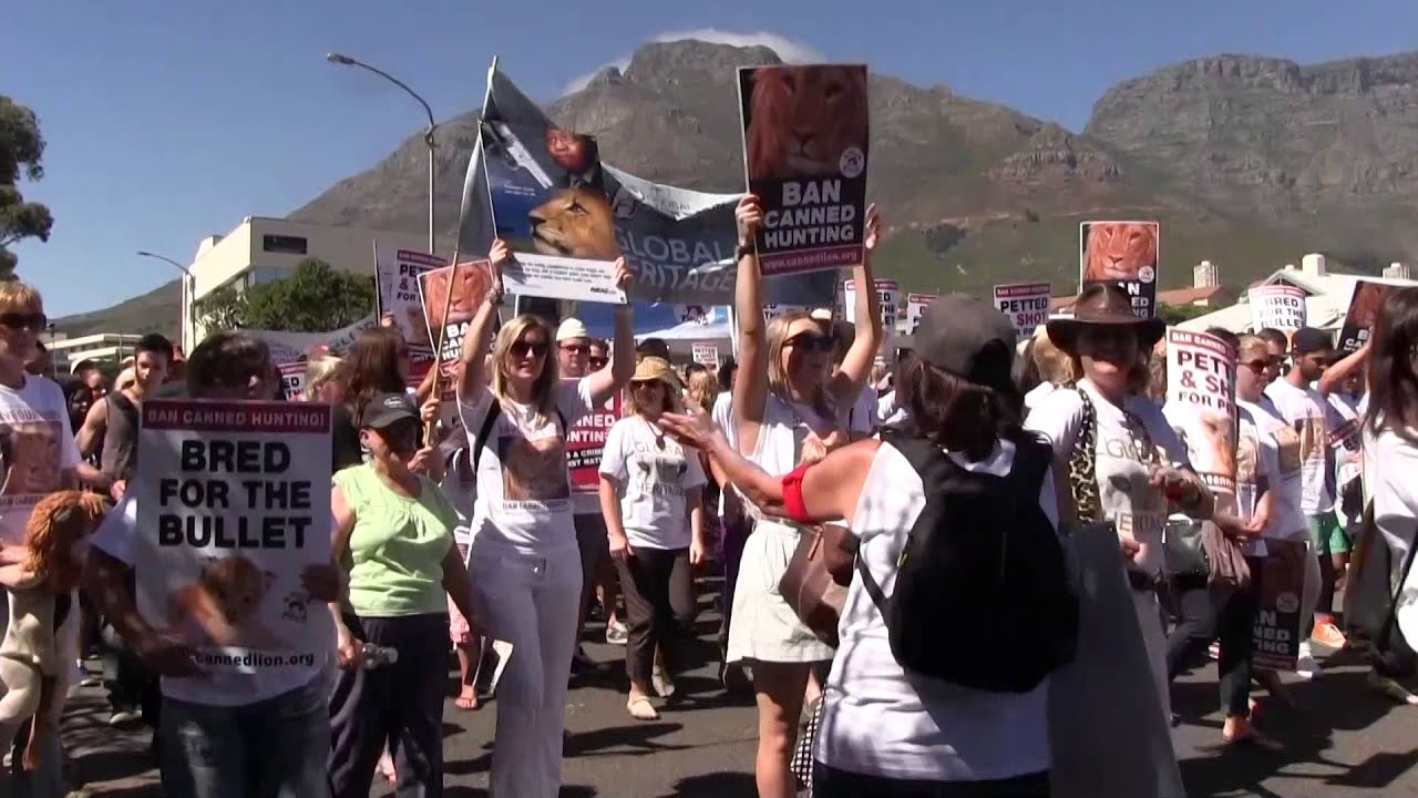 Global March for Lions Cape Town