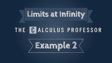 Limits at Infinity, Example 2