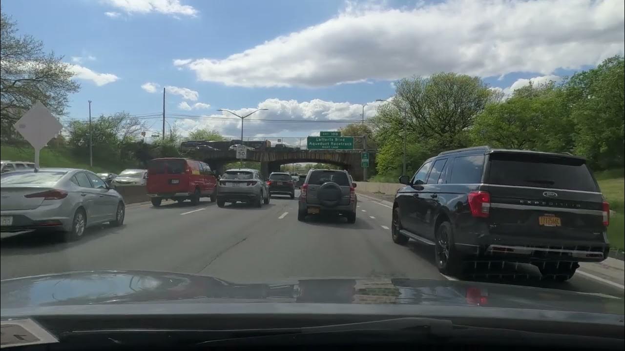 Belt Parkway West heading to South Richmond Hill, Queens, New York