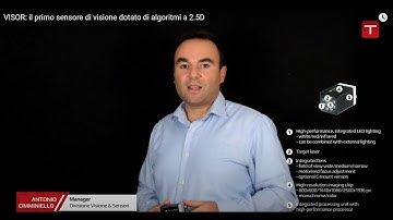 VISOR: il primo sensore di visione dotato di algoritmi a 2.5D