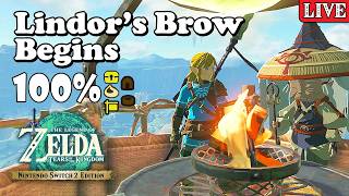 Forgotten Temple, Thundra Plateau, Rito Bound! 100% Walkthrough Zelda Tears Of The Kingdom Switch 2