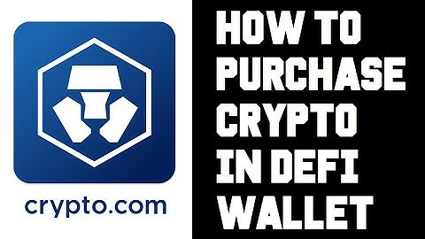 Crypto.com Defi Wallet How To Purchase Crypto CRO CRONOS BTC ETH DOGE SHIB - Connect Crypto.com App