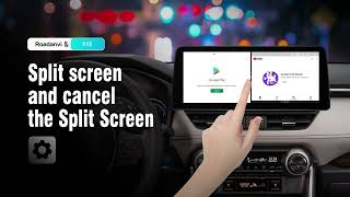Split screen and cancel the Split Screen on Roadanvi HS-X12 Series