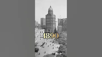 New York Evolution 2023-1840 #shorts #history #evolution #newyork #city #usa