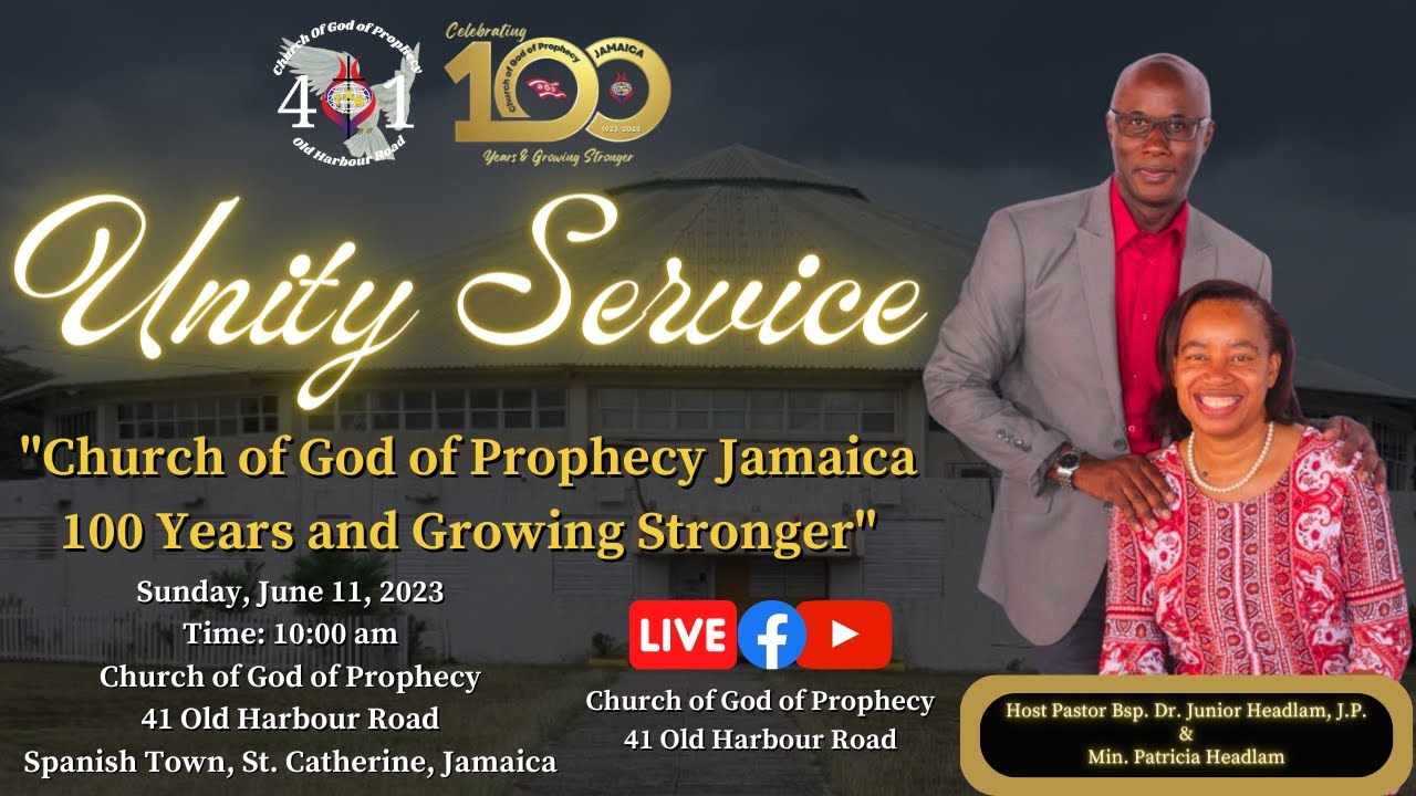 Church Of God Of Prophecy Jamaica 100 Years And Growing Stronger Church Of God Of Prophecy Jamaica 100 Years And Growing Stronger