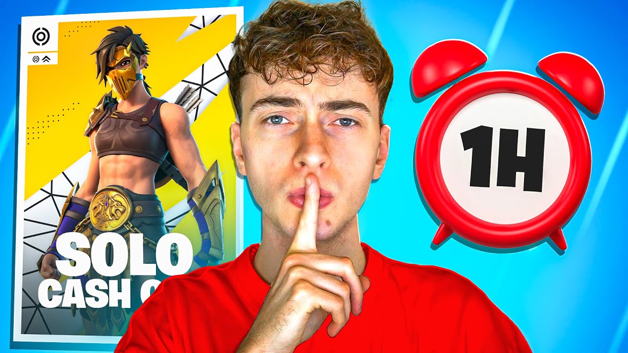 Kann ICH in NUR 1 STUNDE ins SOLO CUP *FINALE* kommen? 🤫 (Solo Victory Cup)