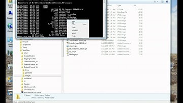 How to use the Command Prompt and Open Command Window Here in Windows 7.avi