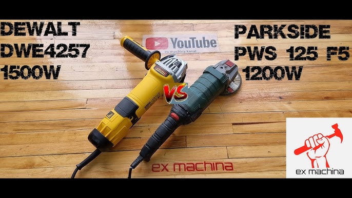 Parkside Angle Grinder PWS 125 D3 Unboxing Testing - YouTube