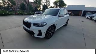 2023 BMW X3 near me Naperville Evanston Hinsdale Schaumburg Chicago IL PI0018 PI0018