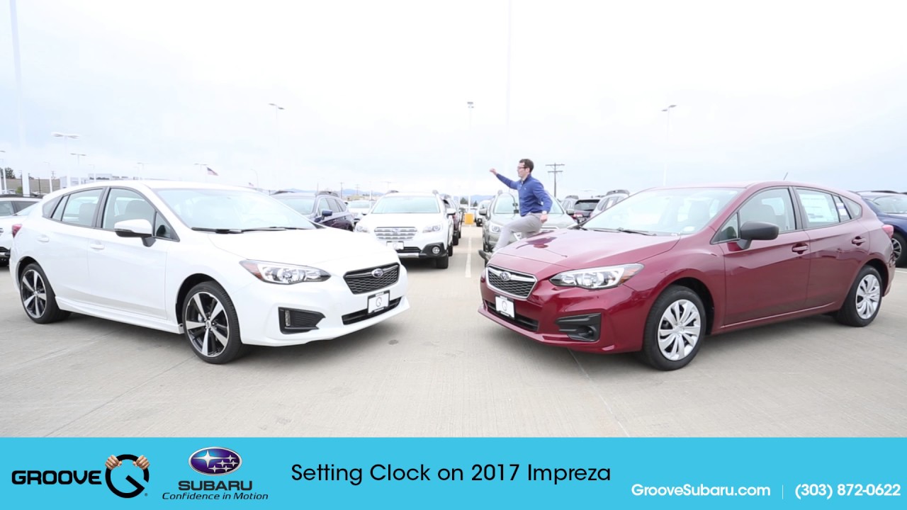 Change Clock Subaru Impreza 2019