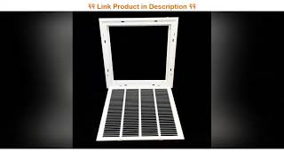 Top 10 20" X 14 Steel Return Air Filter Grille for 1" Filter - Removable Face/Door - HVAC Duct Cove