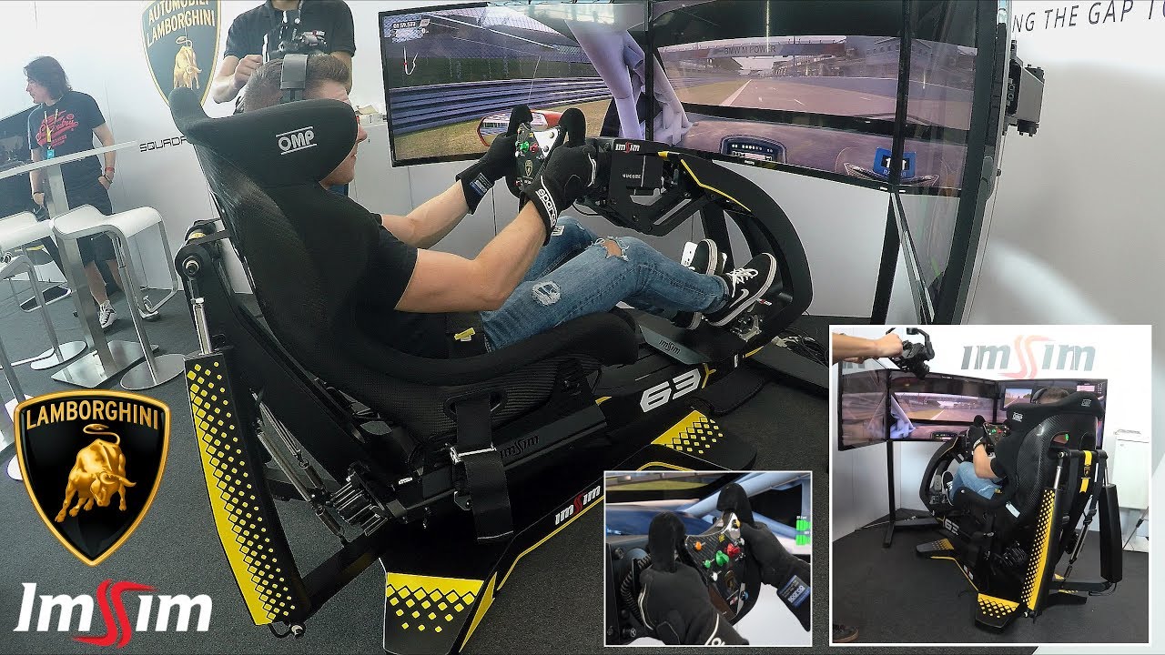 Official Lamborghini Super Trofeo ImSim 3DOF Motion Simulator ...