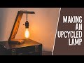 DIY Lamp From Recycled Materials // Trash To Treasure!