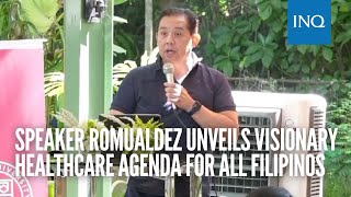 Speaker Romualdez unveils visionary healthcare agenda for all Filipinos at Cornell alumni forum