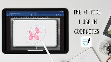 The #1 tool I use in Goodnotes- the lasso tool