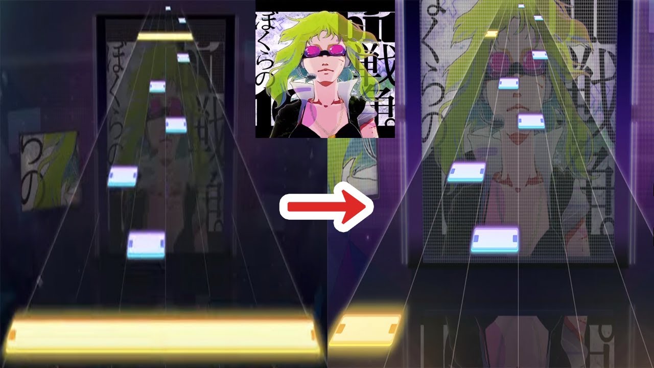 【프로젝트 세카이】 우리들의 16bit 전쟁의 마스터 채보가 보기 쉽게 바뀐다면?