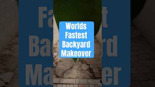 🚀 WORLD’S FASTEST BACKYARD MAKEOVER? 🌿