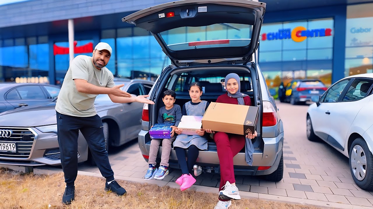 مشترياتي للأولاد وحسام بقه بس يدفع