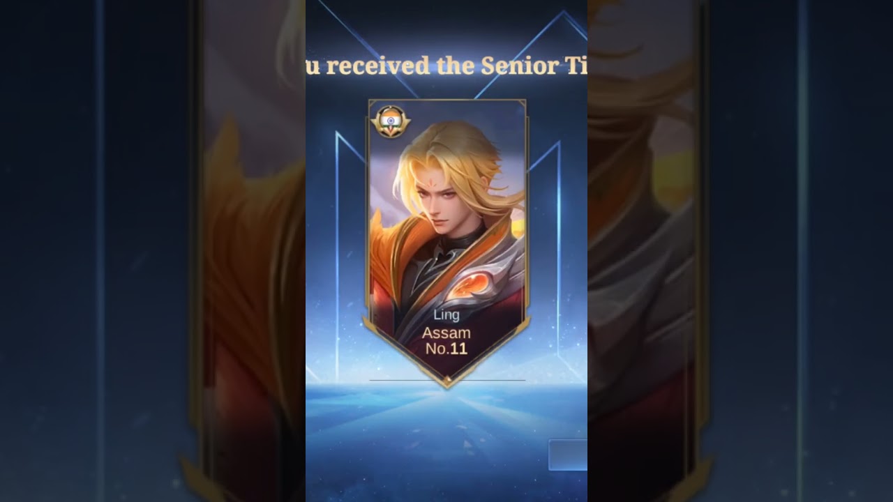 finally got ling supreme title guys.🔥🔥🔥