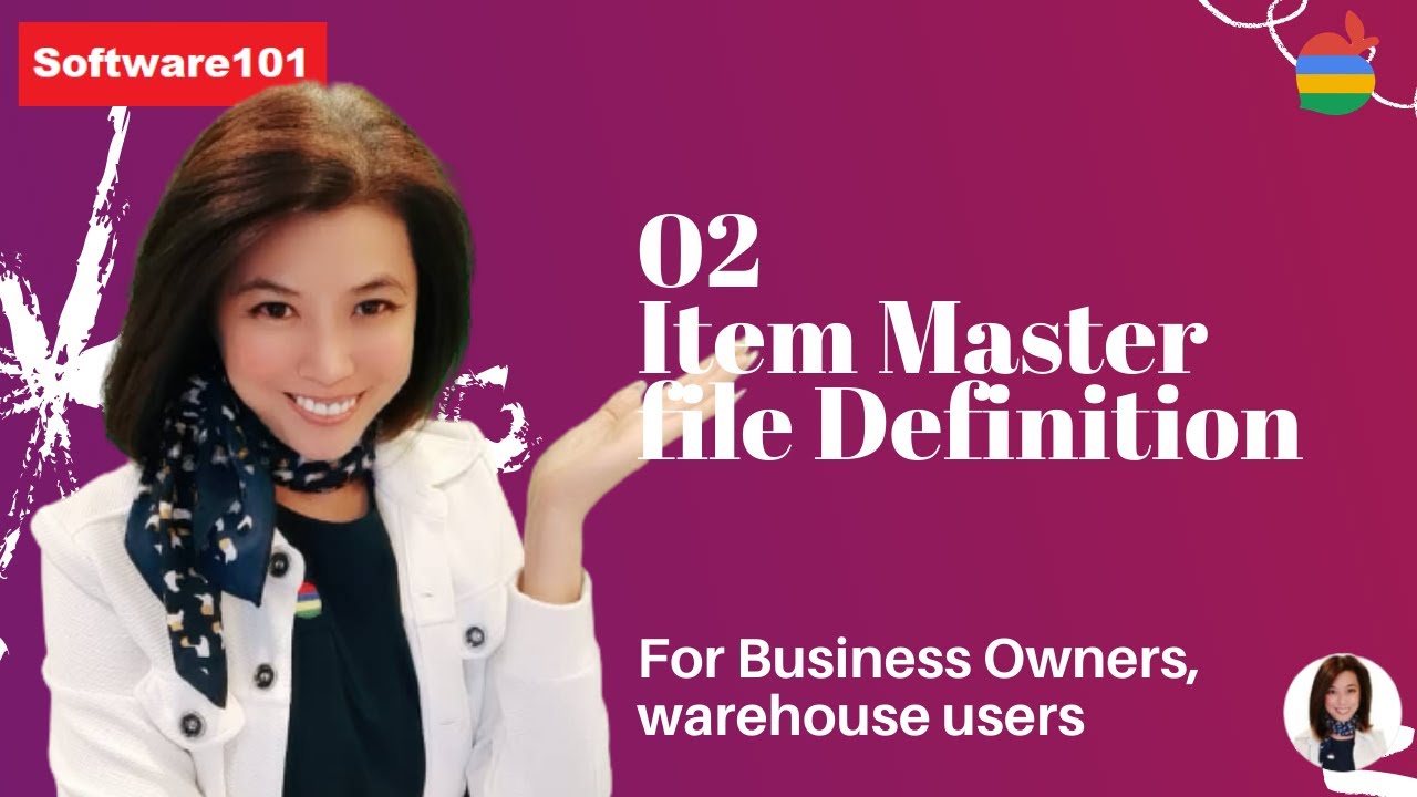 What is Item Master File? Item Master definition YouTube