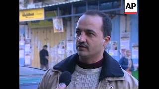 Palestinian PM, various reax to Sharon's condition